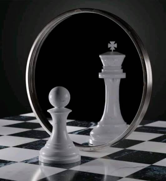 Person training as a symbol of discipline and personal growth